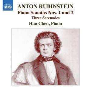 Rubinstein Anton - Piano Sonatas Nos. 1 & 2 3 Serenad in der Gruppe Externt_Lager / Naxoslager bei Bengans Skivbutik AB (3733870)