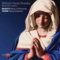 Menotti/Vierne - William Ferris Chorale in der Gruppe CD bei Bengans Skivbutik AB (3734576)