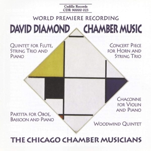 Diamond David - Chamber Music in der Gruppe Externt_Lager / Naxoslager bei Bengans Skivbutik AB (3734606)