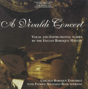 Vivaldi Antonio - A Vivaldi Concert in der Gruppe CD bei Bengans Skivbutik AB (3734608)