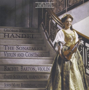 Händel Georg Friedrich - Violin Sonatas in der Gruppe Externt_Lager / Naxoslager bei Bengans Skivbutik AB (3734615)