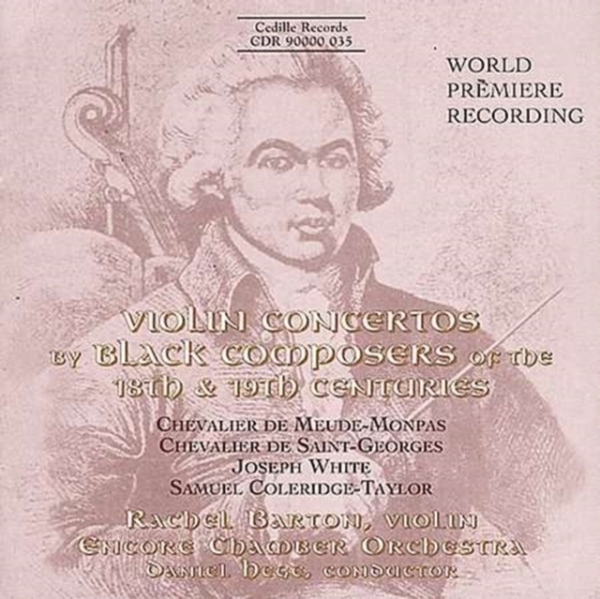 Various - Violin Concertos By Black Composers in der Gruppe Externt_Lager / Naxoslager bei Bengans Skivbutik AB (3734618)