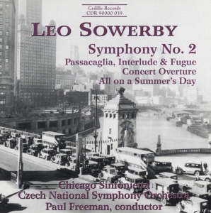 Sowerby Leo - Symphony No.2 in der Gruppe Externt_Lager / Naxoslager bei Bengans Skivbutik AB (3734622)