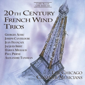 Various - 20Th Century French Wind Trios in der Gruppe CD bei Bengans Skivbutik AB (3734623)