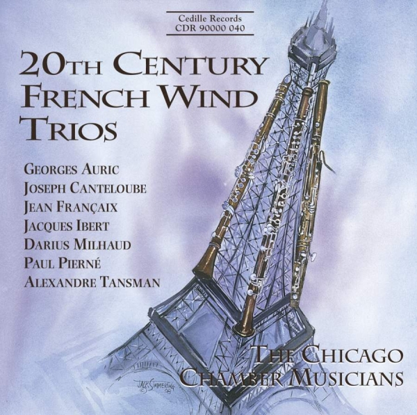 Various - 20Th Century French Wind Trios in der Gruppe CD / Bestseller bei Bengans Skivbutik AB (3734623)