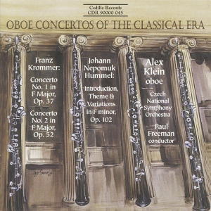 Krommer/Hummel - Oboe Concertos in der Gruppe Externt_Lager / Naxoslager bei Bengans Skivbutik AB (3734628)