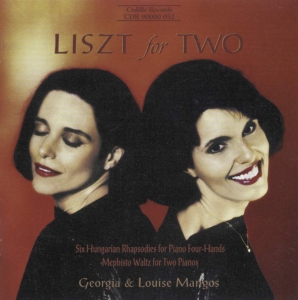 Liszt Franz - Liszt For Two in der Gruppe Externt_Lager / Naxoslager bei Bengans Skivbutik AB (3734635)