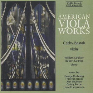 Various - American Viola Works in der Gruppe CD bei Bengans Skivbutik AB (3734636)