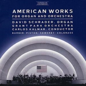 Various - American Works For Organ + Orch. in der Gruppe Externt_Lager / Naxoslager bei Bengans Skivbutik AB (3734645)