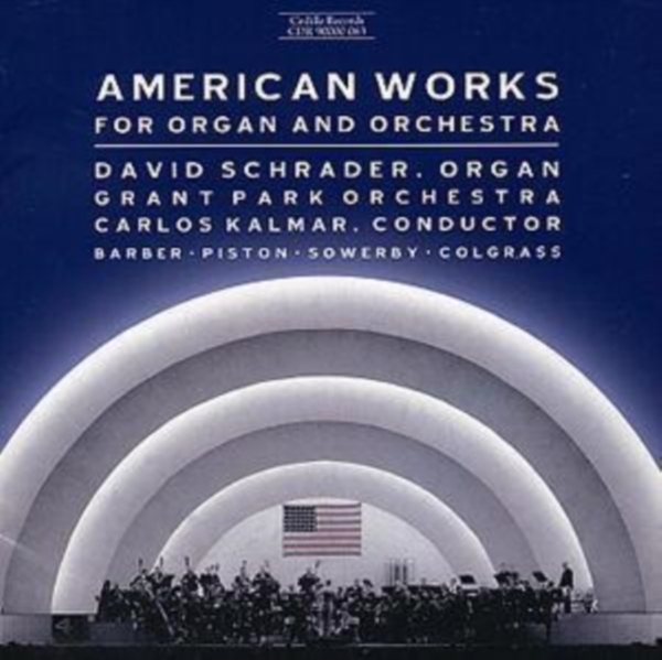 Various - American Works For Organ + Orch. in der Gruppe CD / Bestseller bei Bengans Skivbutik AB (3734645)