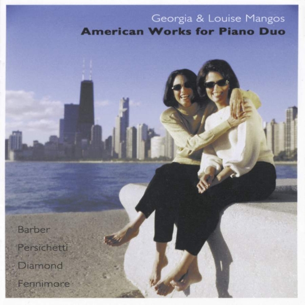 Various - American Works For Piano Duo in der Gruppe CD / Bestseller bei Bengans Skivbutik AB (3734651)