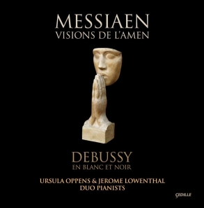 Messiaen/Debussy - Visions De Lamen in der Gruppe Externt_Lager / Naxoslager bei Bengans Skivbutik AB (3734725)