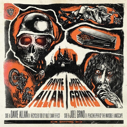 Allan Davie / Joel Grind - Split in der Gruppe VINYL / Rock bei Bengans Skivbutik AB (3740527)