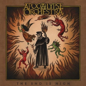 Apocalypse Orchestra - End Is Night - Limited Red Vinyl in der Gruppe VINYL / Hårdrock,Pop-Rock bei Bengans Skivbutik AB (3741422)