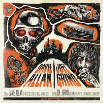 Allan Davie / Joel Grind - Split in der Gruppe CD / Rock bei Bengans Skivbutik AB (3741809)