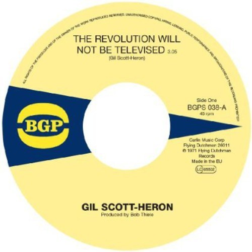 Gil Scott-Heron - Revolution Will Not Be Televised / in der Gruppe VINYL / Bestseller bei Bengans Skivbutik AB (3742076)