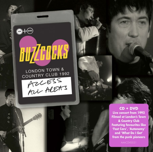 Buzzcocks - Access All Areas - Live (Cd+Dvd) in der Gruppe CD / Bestseller bei Bengans Skivbutik AB (3742424)