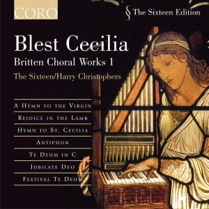 Britten Benjamin - Blest Cecilia - Britten Choral Work in der Gruppe CD bei Bengans Skivbutik AB (3742736)