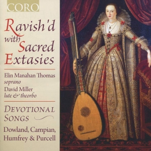Campian Dowland Humfrey Purcell - Elin Manahan Thomas & David Miller in der Gruppe Externt_Lager / Naxoslager bei Bengans Skivbutik AB (3742775)