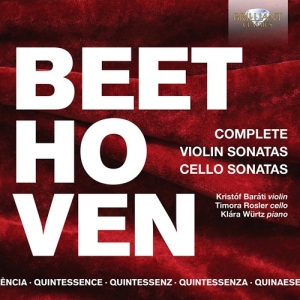 Beethoven Ludwig Van - Complete Violin Sonatas & Cello Son in der Gruppe Externt_Lager / Naxoslager bei Bengans Skivbutik AB (3743248)