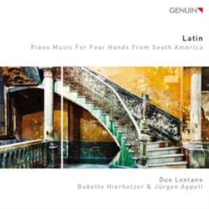 Various - Latin - Piano Music For Four Hands in der Gruppe Externt_Lager / Naxoslager bei Bengans Skivbutik AB (3743330)
