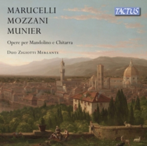 Marucelli Enrico Mozzani Luigi - Works For Mandolin & Guitar in der Gruppe Externt_Lager / Naxoslager bei Bengans Skivbutik AB (3743356)