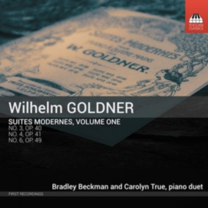 Goldner Wilhelm - Suites Modernes, Vol. 1 in der Gruppe Externt_Lager / Naxoslager bei Bengans Skivbutik AB (3743359)