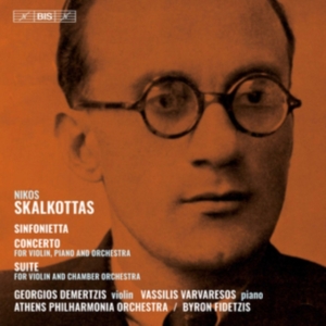 Skalkottas Nikos - Sinfonietta Concerto For Violin, P in der Gruppe MUSIK / SACD / Klassiskt bei Bengans Skivbutik AB (3743369)