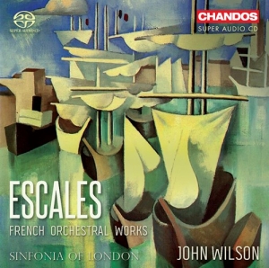 Various - Escales - French Orchestral Works in der Gruppe MUSIK / SACD / Klassiskt bei Bengans Skivbutik AB (3743375)