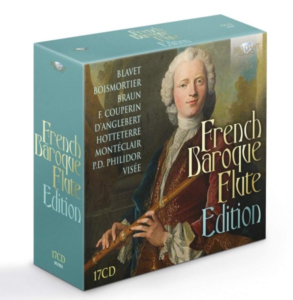Various - French Baroque Flute Edition (17 Cd in der Gruppe CD / Bestseller bei Bengans Skivbutik AB (3743404)