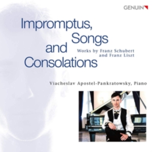 Liszt Franz Schubert Franz - Impromptus, Songs And Consolations in der Gruppe Externt_Lager / Naxoslager bei Bengans Skivbutik AB (3743448)
