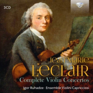 Leclair Jean Marie - Complete Violin Concertos (3 Cd) in der Gruppe Externt_Lager / Naxoslager bei Bengans Skivbutik AB (3743450)