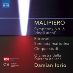 Malipiero Gian Francesco - Symphony No. 6 Ritrovari Serenata in der Gruppe Externt_Lager / Naxoslager bei Bengans Skivbutik AB (3743503)