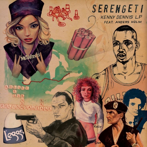 Serengeti - Kenny Dennis Lp in der Gruppe CD / Bestseller bei Bengans Skivbutik AB (3744489)