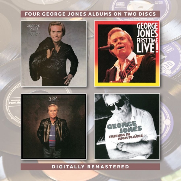 George Jones - Four Albums On Two Discs in der Gruppe CD / Country bei Bengans Skivbutik AB (3744497)