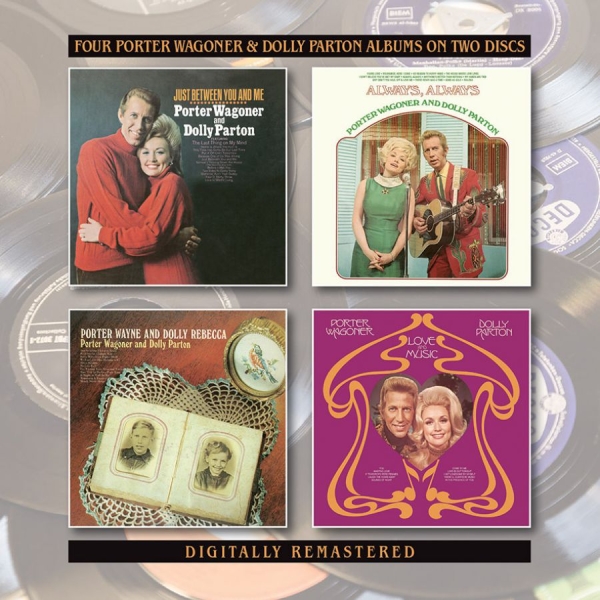 Wagoner Porter And Dolly Parton - Just Between You And Me/Always,Alwa in der Gruppe CD / Country bei Bengans Skivbutik AB (3744498)