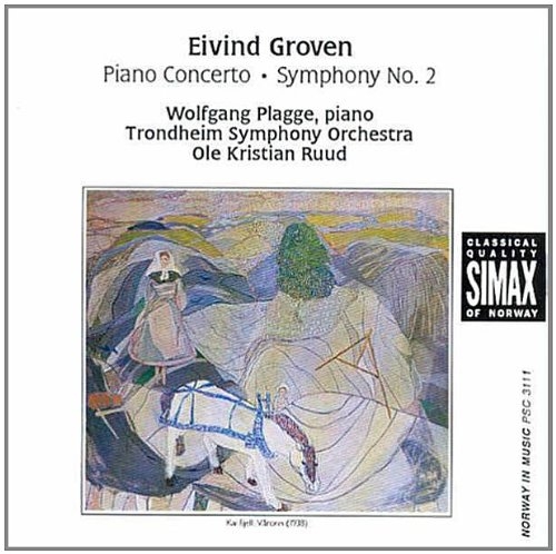 Plaggewolfgang/Trondheim S.O - Groven:Symf 2/Klaver Kons in der Gruppe CD / Bestseller bei Bengans Skivbutik AB (3744556)