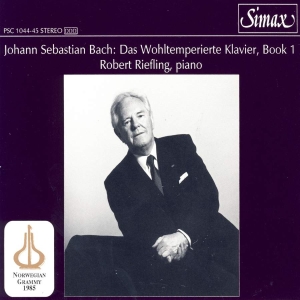 Rieflingrobert - Bach:Wohltemp Clavier Vol.1 in der Gruppe Externt_Lager / Naxoslager bei Bengans Skivbutik AB (3744577)
