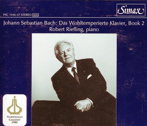 RieflingRobert - Bach:Wohltemp Clavier Vol.2 in der Gruppe CD / Klassiskt bei Bengans Skivbutik AB (3744578)