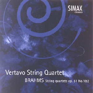 Vertavo String Quartet - Brahms:Str.Qrt. Op.51 in der Gruppe CD bei Bengans Skivbutik AB (3744599)