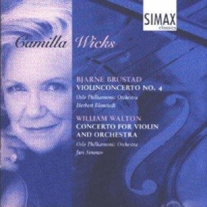 Wickscamilla - Brustad/Walton:Fiolinkonserter in der Gruppe Externt_Lager / Naxoslager bei Bengans Skivbutik AB (3744610)