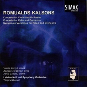 Latvian Nat S.O/Mikkelsen - Kalsons,R:Conc.For Sol&Orch. in der Gruppe Externt_Lager / Naxoslager bei Bengans Skivbutik AB (3744623)