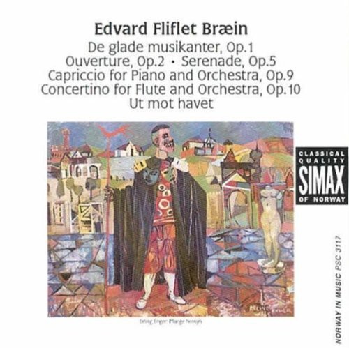 BræinEdvard Fliflet - Ut Mot Havet/Ork Verk in der Gruppe CD / Klassiskt bei Bengans Skivbutik AB (3744666)