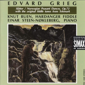 Buenknut/Nøklebergeinar Sten - Grieg/Slåtter Op 72 in der Gruppe CD bei Bengans Skivbutik AB (3744681)