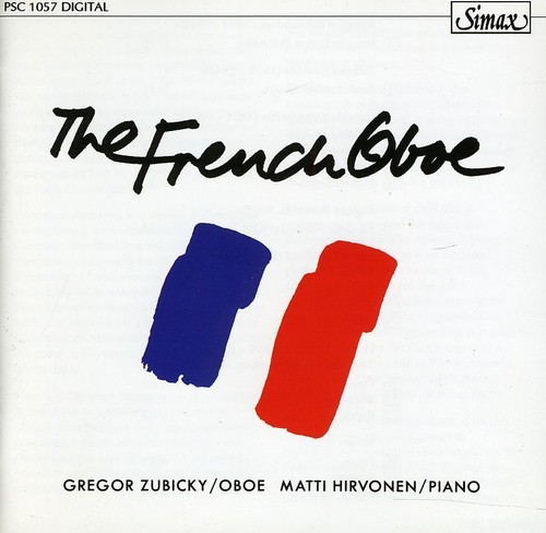 ZubickyGregor - French Oboe/Poulenc/Dutilleux/ in der Gruppe CD / Klassiskt bei Bengans Skivbutik AB (3744928)