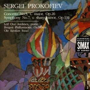 Andsnesleif Ove/Bergen Po - Prokofiev:Klav Kons 3/Symf 7 in der Gruppe Externt_Lager / Naxoslager bei Bengans Skivbutik AB (3744930)