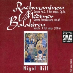 Hillnigel - Rachmaninov/Medtner/Balakirev in der Gruppe Externt_Lager / Naxoslager bei Bengans Skivbutik AB (3744934)