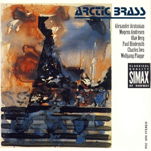 Arctic Brass - Hindemith/Plagge/Ives/Berg in der Gruppe CD bei Bengans Skivbutik AB (3744939)