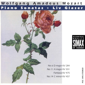 Glaserliv - Mozart:Piano Sonatas Vol 2 in der Gruppe Externt_Lager / Naxoslager bei Bengans Skivbutik AB (3744958)