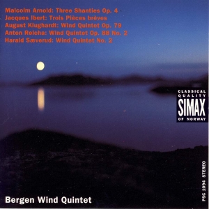 Bergen Wind Quintet - Ibert/Sæverud/Arnold/Reicha in der Gruppe Externt_Lager / Naxoslager bei Bengans Skivbutik AB (3744960)
